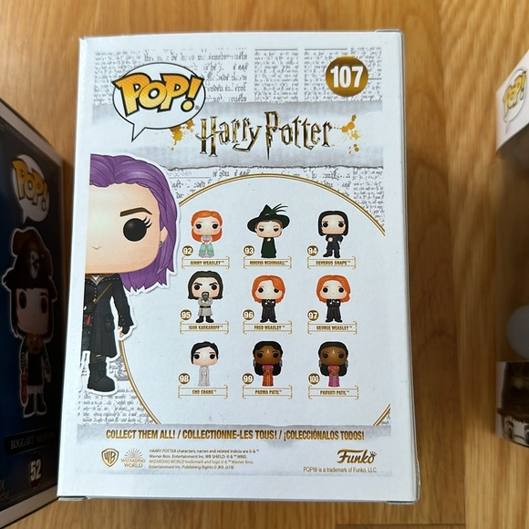 Funko POP | BNIB Lot of 3 Harry Potter Snape Boggart Tonks Sorting Hat Exclusive - Picture 10 of 11
